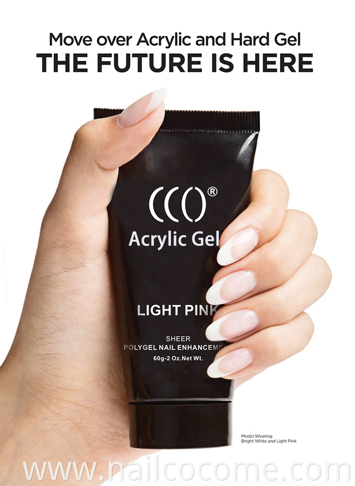 CCO New Arrival Easy To Apply OEM Acrylic Gel Polish For Nail Art Polish Wholesale Poly Gel